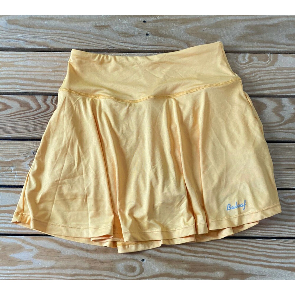 NEW Baleaf Athletic Skort Size Small Women’s Orange Pull On